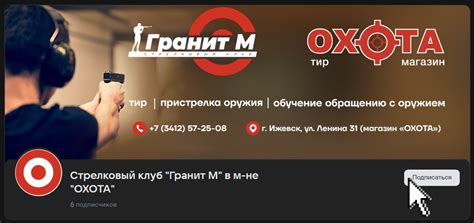 Альтернативы посещения тира