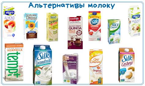 Альтернативы прокислому молоку