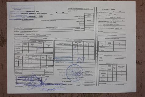 Важность штампа гололеда в путевом листе
