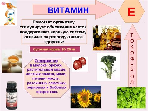 Взаимодействие витамина Е и йодомарина