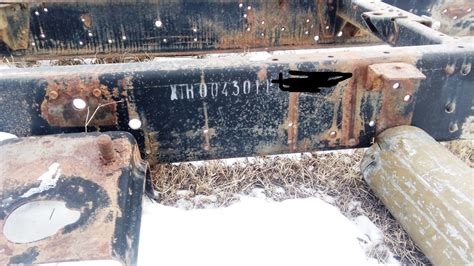 Влияние отсутствия номера на раме на ГАЗ-66