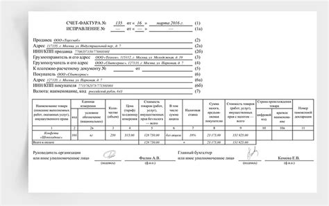 Возможность перевыставления счетов