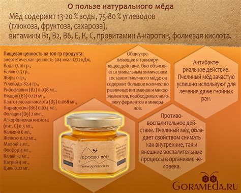 Возможность повышения температуры от меда