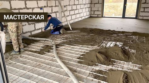 Возможные ограничения при установке стен на полусухую стяжку