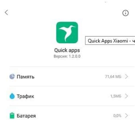 Возможные проблемы при отключении Quick apps service framework