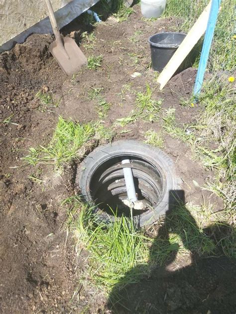 Выбор и установка сливной ямы под баней
