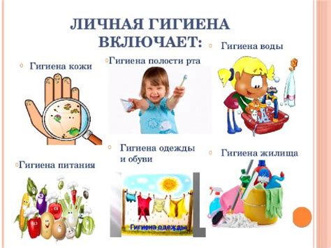Гигиена и предотвращение болезней