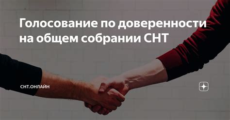 Голосование на собрании СНТ: основные моменты
