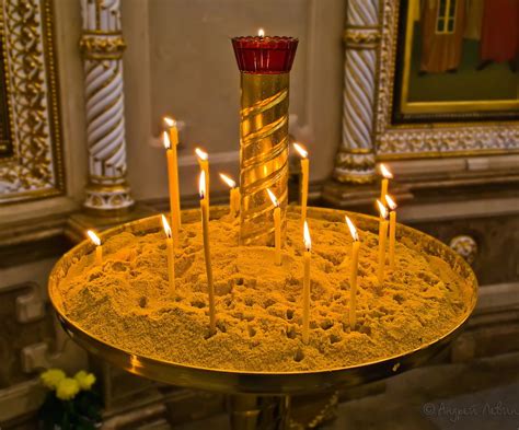 Домашнее использование церковной свечи