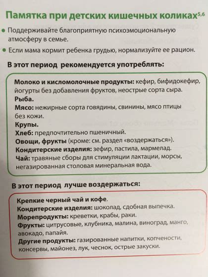 Другие продукты, способствующие коликам у грудничков