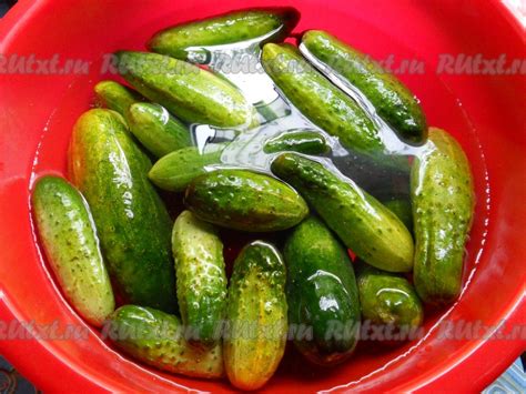 Изменения во вкусе огурцов после замораживания