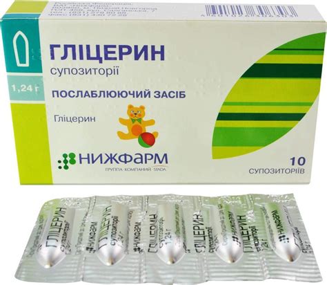 Изучение взаимодействия дюфалака и глицериновых свечей