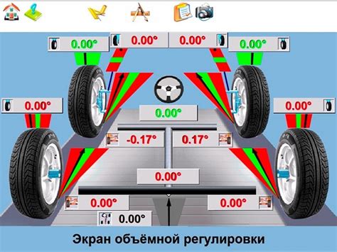 Как проверить правильность развала схождения на Peugeot 206