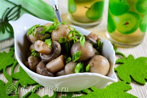 Маринованные грибы при похудении