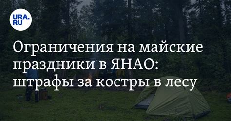 Ограничения на костры