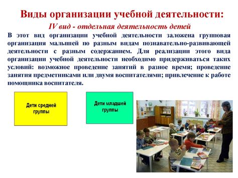 Организация учебно-воспитательного процесса