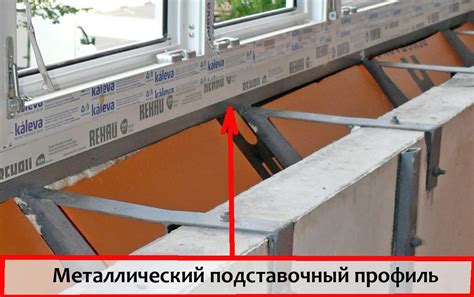 Особенности установки подставочного профиля