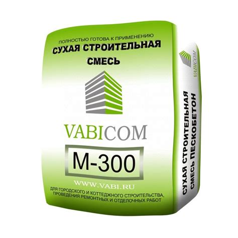 Пескобетон М300: особенности и свойства