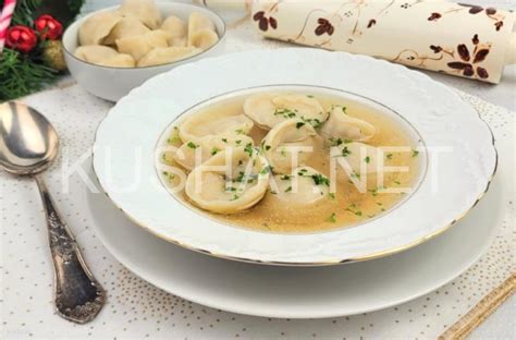 Питательный рецепт пельменей с бульоном