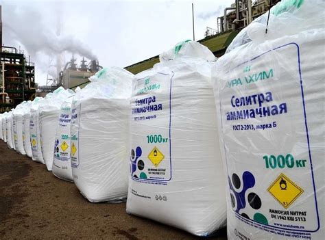 Подводные камни при использовании аммиачной селитры
