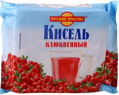Польза киселя в пакетиках для организма