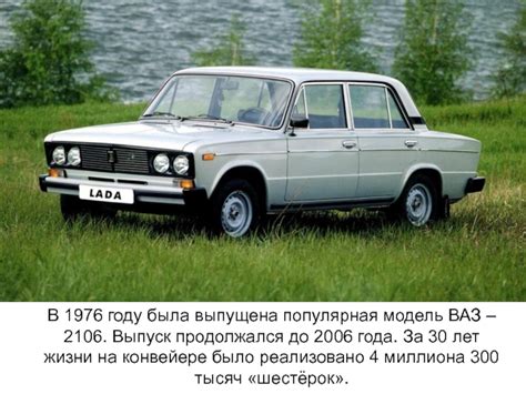 Популярная модель ВАЗ