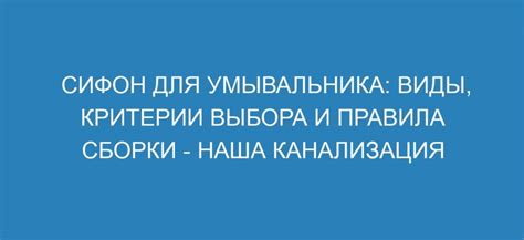 Правила выбора и сборки ракушек
