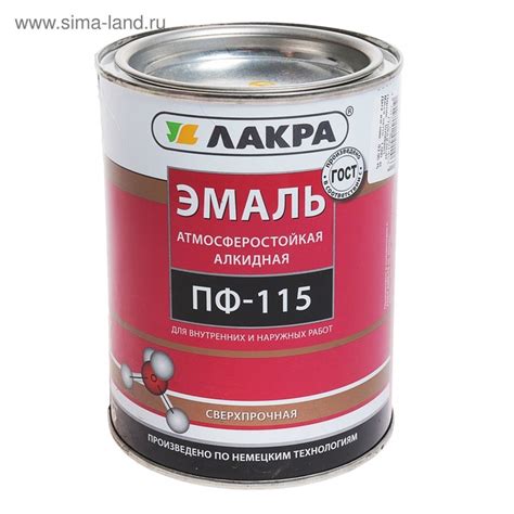 Правила разбавления краски ПФ 115 керосином