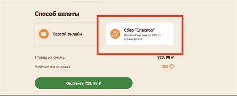 Преимущества оплаты через Сбер Спасибо