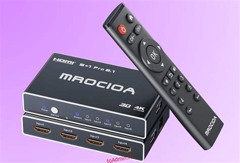 Преимущества переключателя HDMI