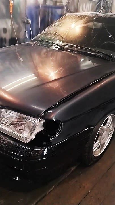 Приготовление автомобиля к полировке без лака