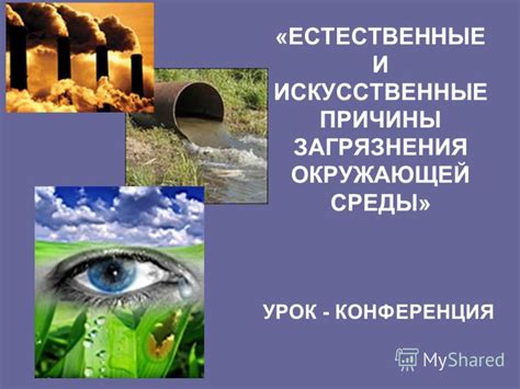 Причины загрязнения окружающей среды
