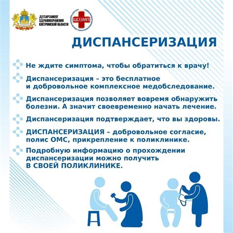 Прохождение диспансеризации
