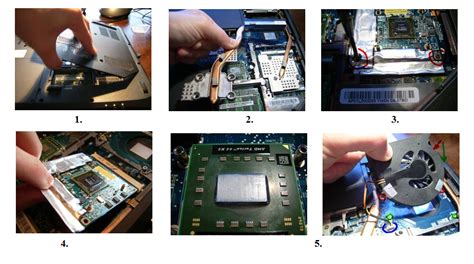 Процесс замены видеокарты в ноутбуке HP Pavilion G6