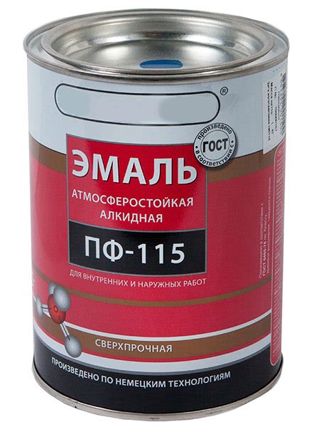 Разбавление краски ПФ 115 олифой: