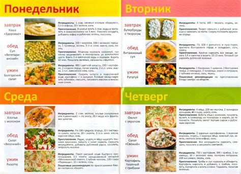 Разнообразие рецептов для разнообразной диеты