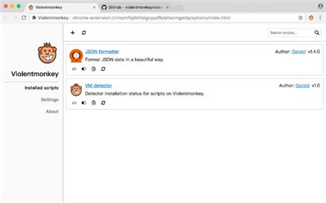 Резюме: Violentmonkey - незаменимый помощник для опытных пользователей