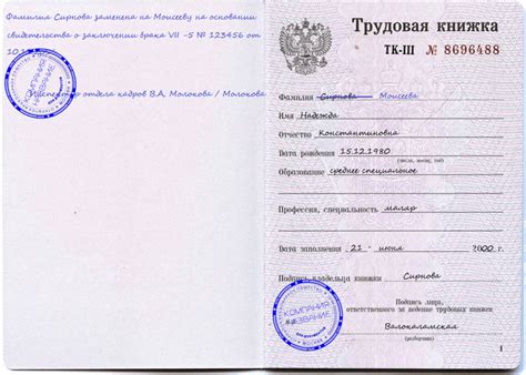 Рекомендации и общие рекомендации при смене фамилии: