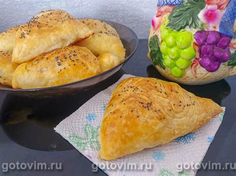 Самса из слоеного теста: аромат и вкус