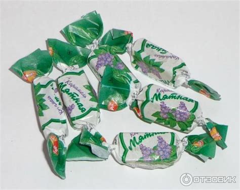 Состав мятных конфет