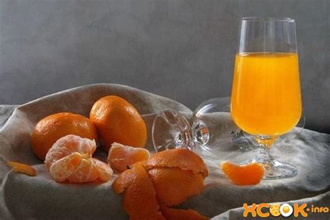 Способы приготовления мандаринового сока