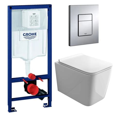 Топовые модели унитазов, совместимых с инсталляцией Grohe