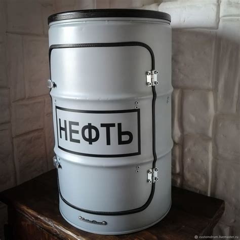 Удобство использования металлической бочки
