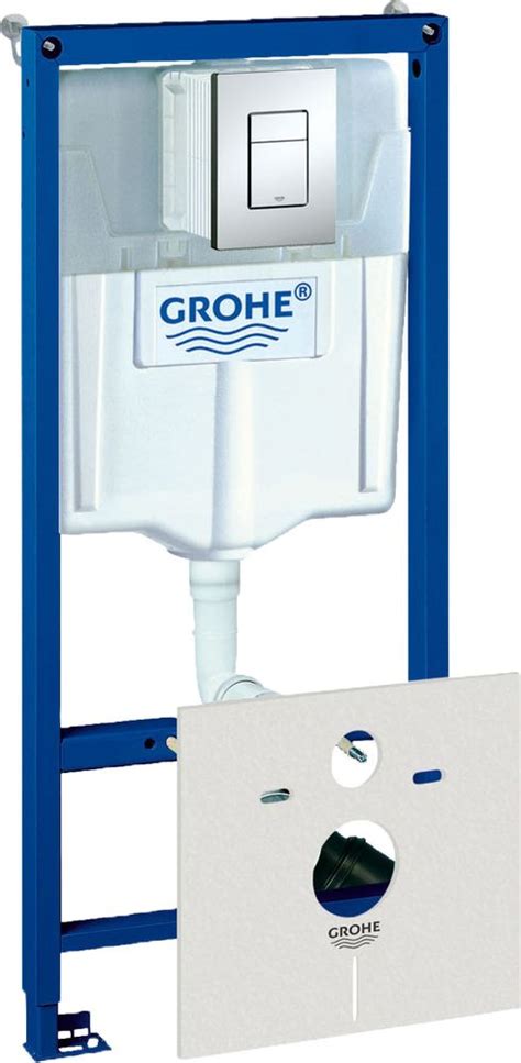 Универсальность инсталляции Grohe для унитазов