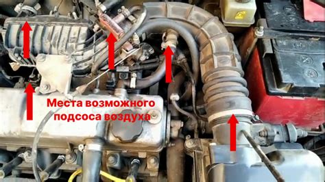 Утечка сжатого воздуха при неработающем двигателе