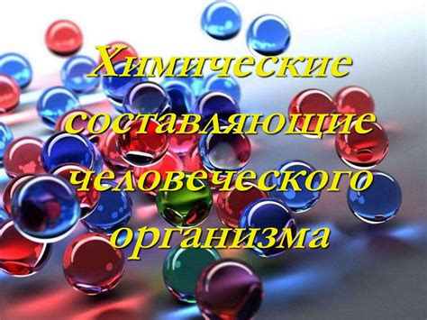 Химические составляющие