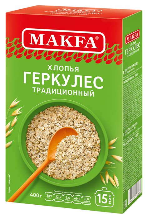 Хлопья Геркулес: состав и польза